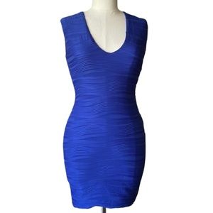 Millau - Cobalt Blue Mini Dress - Size Small